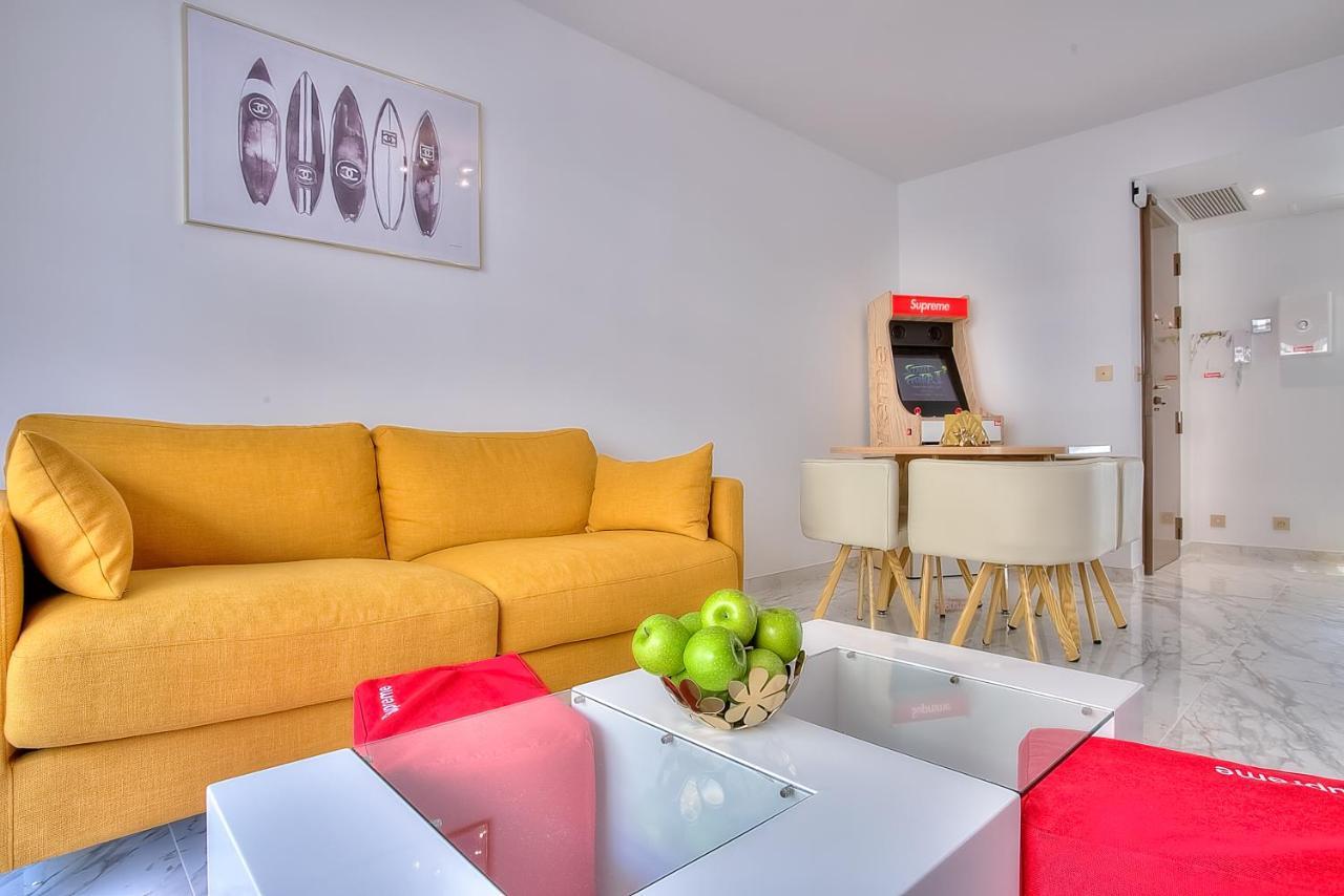 Luxury 4 Stars Apartment With 2 Terraces, Cannes Croisette Eksteriør bilde