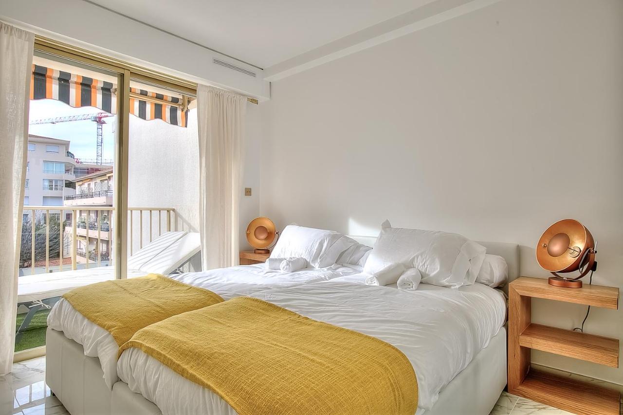 Luxury 4 Stars Apartment With 2 Terraces, Cannes Croisette Eksteriør bilde