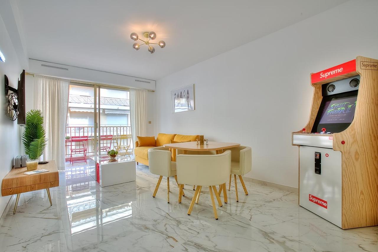 Luxury 4 Stars Apartment With 2 Terraces, Cannes Croisette Eksteriør bilde
