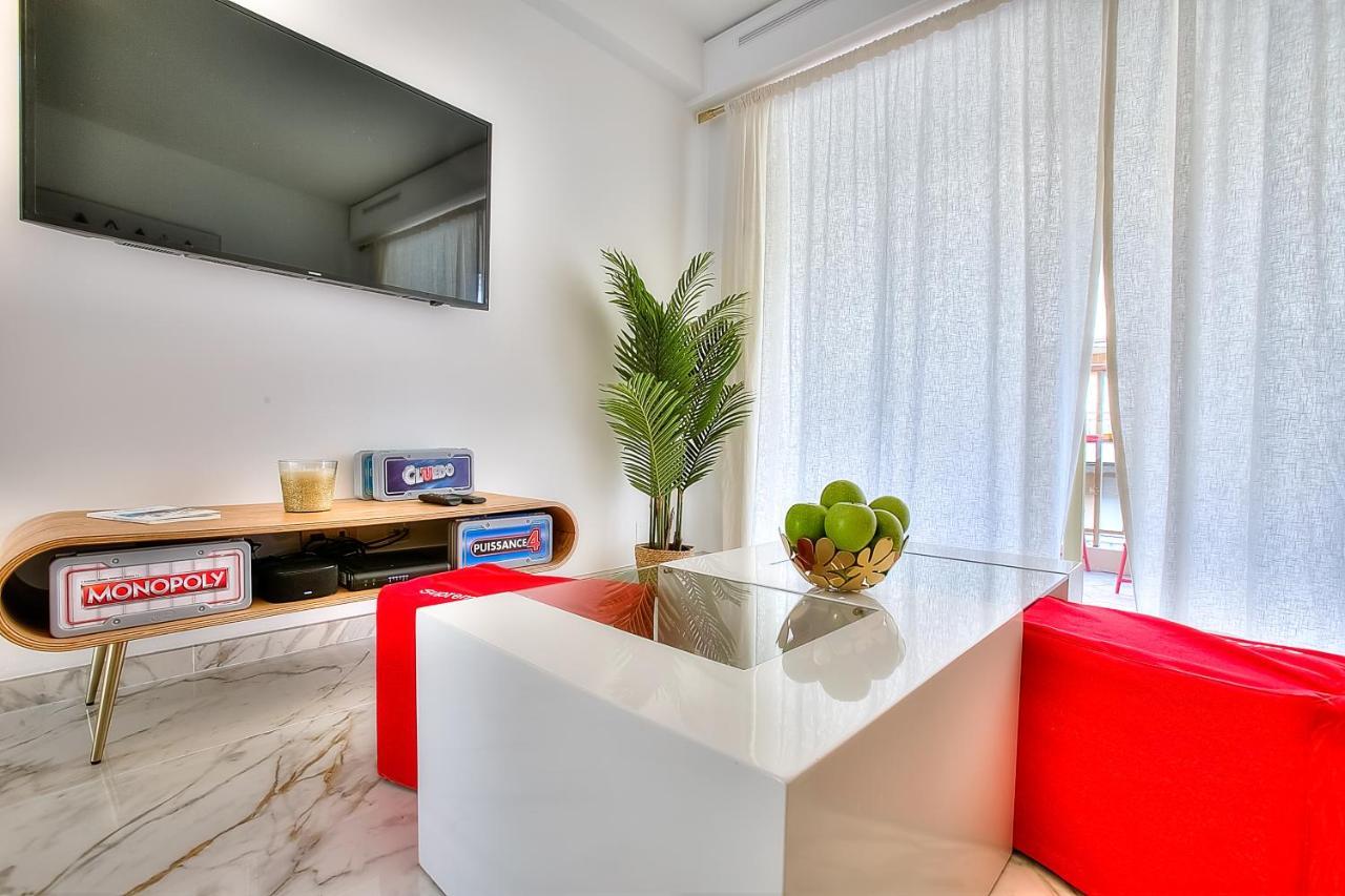 Luxury 4 Stars Apartment With 2 Terraces, Cannes Croisette Eksteriør bilde