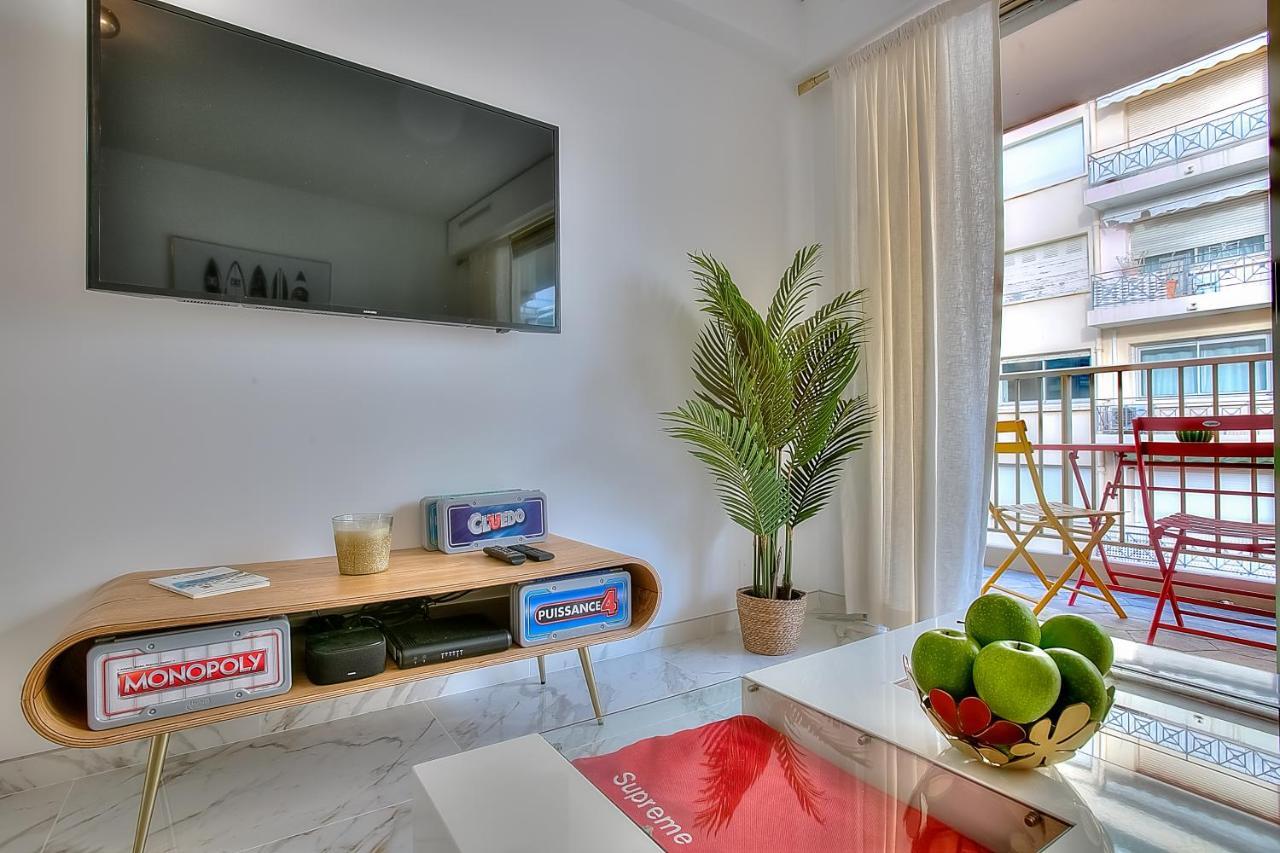 Luxury 4 Stars Apartment With 2 Terraces, Cannes Croisette Eksteriør bilde