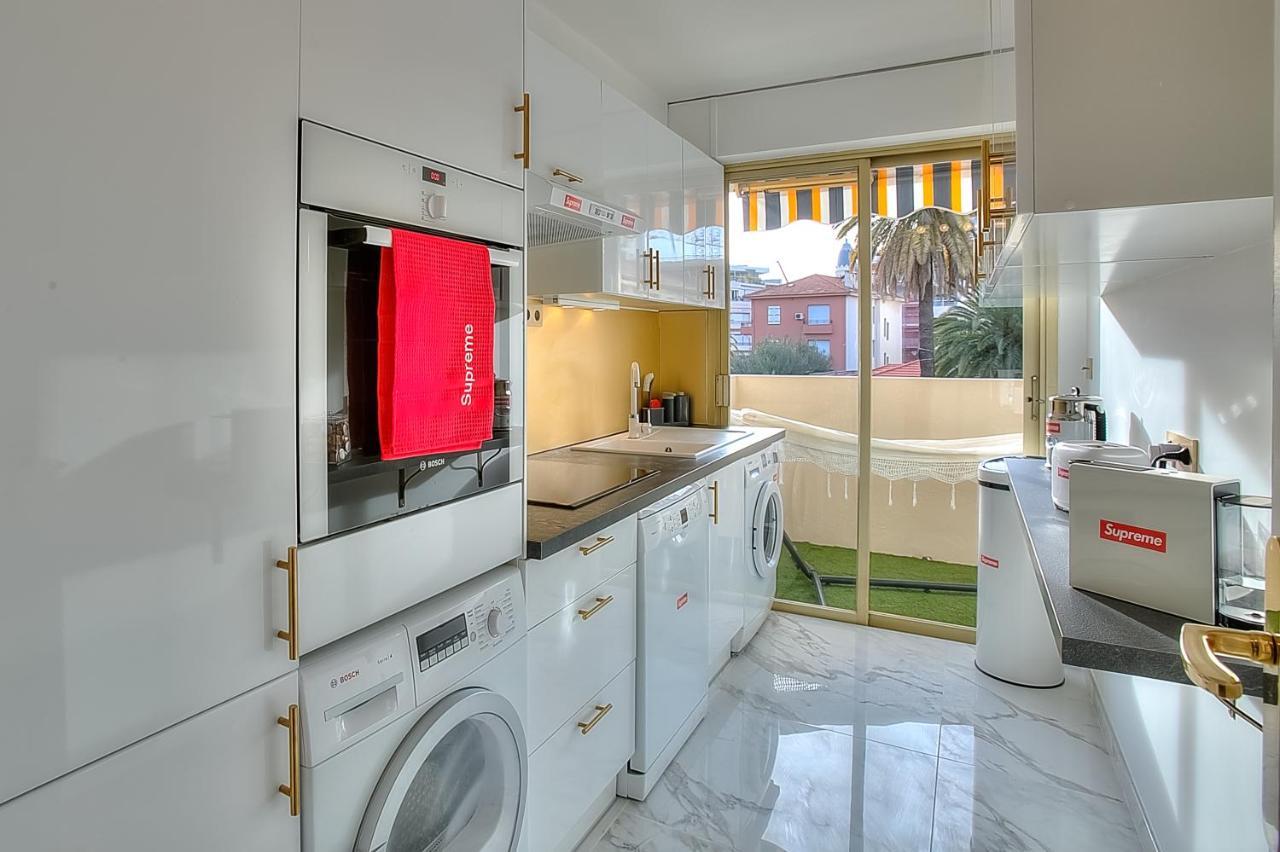 Luxury 4 Stars Apartment With 2 Terraces, Cannes Croisette Eksteriør bilde